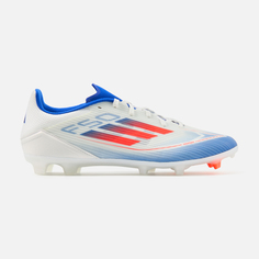Бутсы мужские Adidas F50 League FG/MG IE0601 бело-синие 9 UK