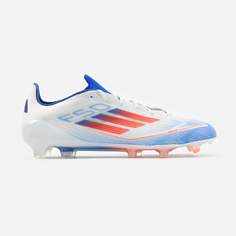 Бутсы мужские Adidas F50 Elite FG IF8818 бело-синие 9.5 UK