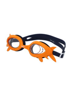 Очки для плавания детские Joss Guppy Kids swimming goggles, orange/blue