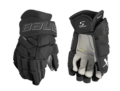 Перчатки хоккейные Bauer S23 Supreme MACH SR, 15", Черный Бауэр