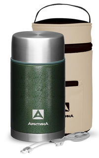 Термос АРКТИКА 306-1000А, 1л, зеленый [306-1000а/gre]