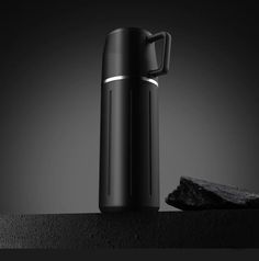 Термос Ducoco Smart Cold and Warm с кружкой 800мл SA0202 цвет черный
