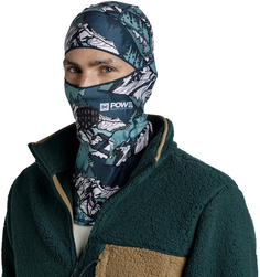 Балаклава утепленная Buff Thermonet Hinged Pow Lau Green