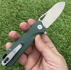 Туристический складной нож Petrified Fish Bunta PF868 GRS Галерея Ножей