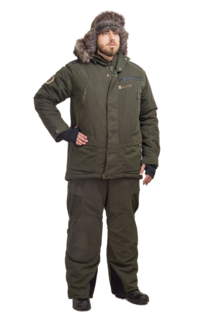 Костюм Хольстер Скандинавия Зима, мембрана, 10000, хаки, 56-58, 182 Holster
