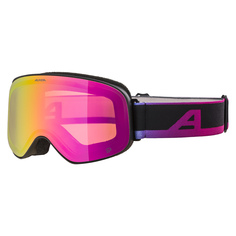Маска Горнолыжная Alpina Slope Q Black-Oil Matt/Q Rainbow S2 (M) 2024-25