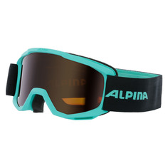 Маска Горнолыжная Alpina Piney Aqua Matt/Orange S2 (Б/Р) 2024-25