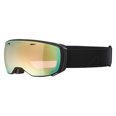 Маска Горнолыжная Alpina Estetica Qv Black Matt/Qv Gold Sph. S2-3 (S) 2024-25
