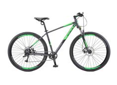 Велосипед Stels Navigator 920 MD 29" V020 2023 года рама 20" антрацитово-зелёный