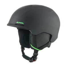Шлем Детский Alpina Brix Jr Black-Neon Matt (См:51-55) 2024-25