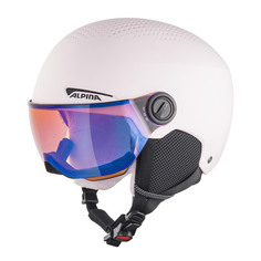 Шлем Детский Alpina Zupo Visor Q-Lite Rose Matt (См:51-55) 2024-25