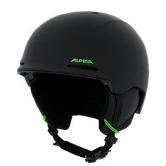 Шлем Alpina Parot Black-Green Matt (См:59-62) 2024-25