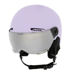 Шлем Alpina Arber Visor Q-Lite Lilac Matt (См:54-58) 2024-25