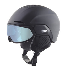 Шлем Alpina Oro Qv Mips Black Matt (Ice Blue) (См:55-59) 2024-25