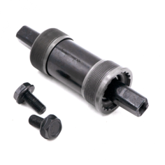 Каретка-картридж Kenli MTB BC 1.37"X24T L/R 68/127 мм, стальные чашки, стальной корпус