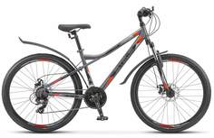 Велосипед STELS NAVIGATOR 510MD 26" рама 16" 2024 Темно-синий Зеленый