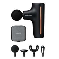 Перкуссионный массажер SIXPAD Power Gun Active, 4 насадки, 5 режимов