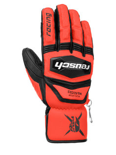 Перчатки Reusch Worldcup Warrior Sc Black/Fluo Red (Дюйм:7,5) 2024-25