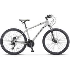 Велосипед Stels Navigator 590 D K010 18"серый/салатовый