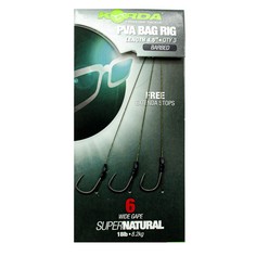 Рыболовный поводок Korda KCR105 разрывная нагрузка 8.2 кг черный