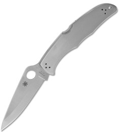 Туристический нож Spyderco Stainless, stainless