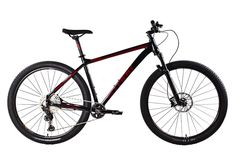Велосипед Stark Krafter 29.9 HD 2024 черный/красный 20