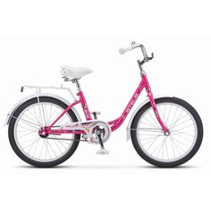 Велосипед подростковый Stels 20" Pilot 205 C Z010 рама 12" розовый 2023