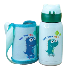 Термос iLikeGift Color dino green 550 мл