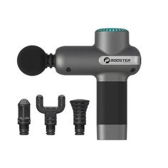 Перкуссионный массажер Booster LS mini, 4 насадки