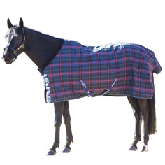 SHIRES SHIRES TEMPEST Попона денниковая для лошади Plus, 1200D, 100g, 150, зелёная клетка
