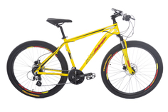 Велосипед горный InoBike Traveller 27,5" 2021 18" желтый