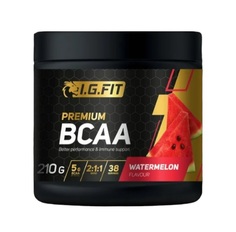 BCAA I.G.FIT арбуз, 210 г (порошок для набора мышечный массы с мерной ложкой)