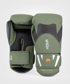 Перчатки боксерские Venum Challenger 4.0 Khaki/Black (10 унций)