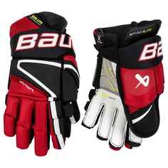 Перчатки BAUER VAPOR HYPERLITE INT (BLK/RED 12") Бауэр