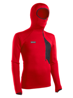 Термобелье фуфайка BASK PS Explorer Hood V2 красная 46