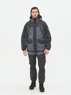 Костюм зимний Huntsman Горка-Люкс ткань Breathable Camo цвет Серый 56-58/170-176