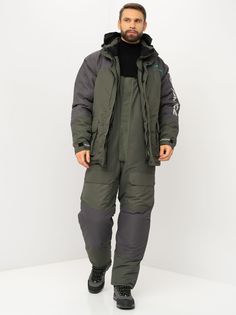 Костюм зимний Huntsman Yukon Ice ткань Cats eye цвет Хаки 52-54/182-188