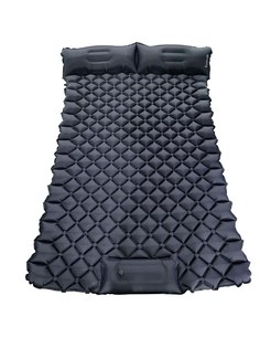 Коврик туристический MigMax 200x120 надувной темно-синий