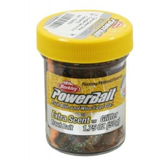 Паста BERKLEY форелевая черно оранжевая Glitter Trout Bait Black Orange