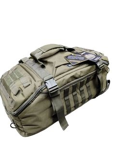 Тактический рюкзак сумка дорожная (баул) Шторм Tactical 55 литров хаки