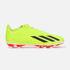 Бутсы детские Adidas X Crazyfast Club FXG IF0717 желтые 4.5 UK