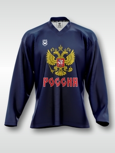 Хоккейная майка джерси Kipir XXL Синий
