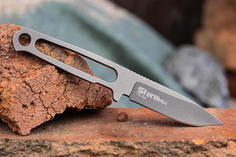 Туристический нож Kizlyar Supreme Sturm Mini в стали PGK с финишем TacWash в коже