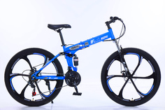 Велосипед горный MTO Ride 26", 2023, 17", синий