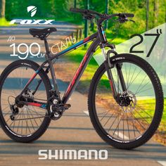Велосипед FOXX 27.5" CAIMAN черный 20" 2024
