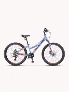 Велосипед горный подростковый Stels Navigator 24" 430 MD V010 рама 11,5" голубой