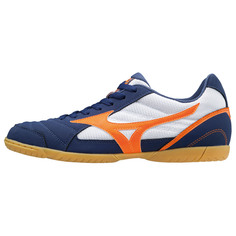 SALA CLUB 2 IN, бутсы (54) син/оранж/бел, 12,UK Mizuno
