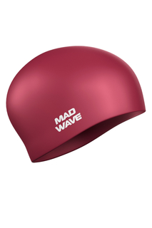 Шапочки для плавания Long hair silicone Mad Wave