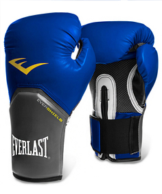 Боксерские перчатки Everlast Pro Style Elite синие, 8 унций