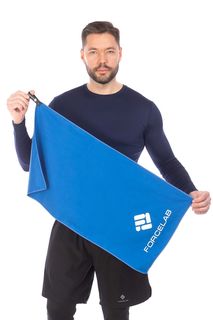 Спортивное полотенце FORCELAB 7066136, синее, 40х80 см